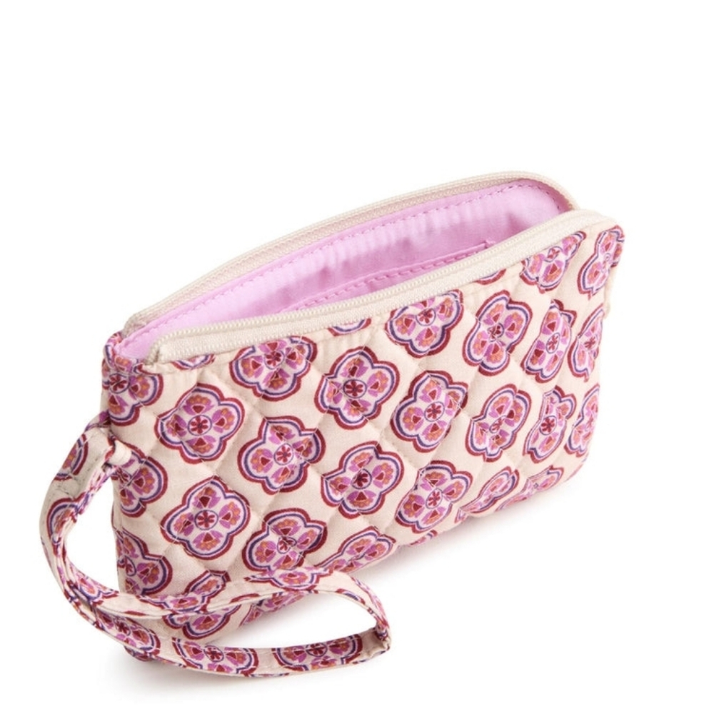 Vera Bradley Lavender Geo Wristlet
